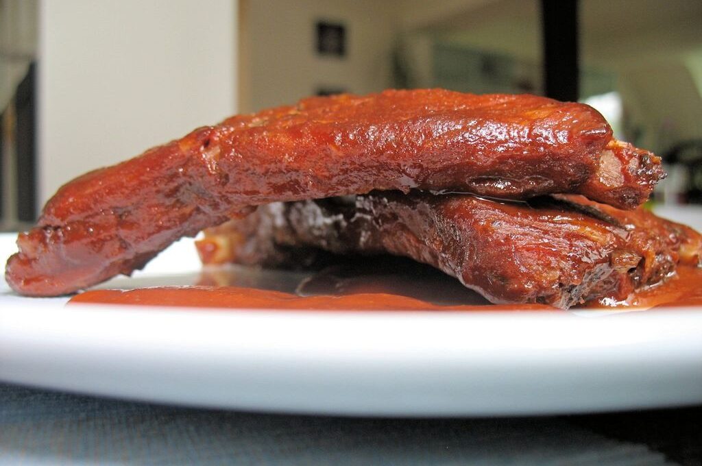 Leckere Spareribs