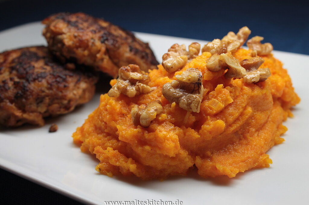 Möhren-Nuss-Püree nach einem Rezept von Tim Mälzer