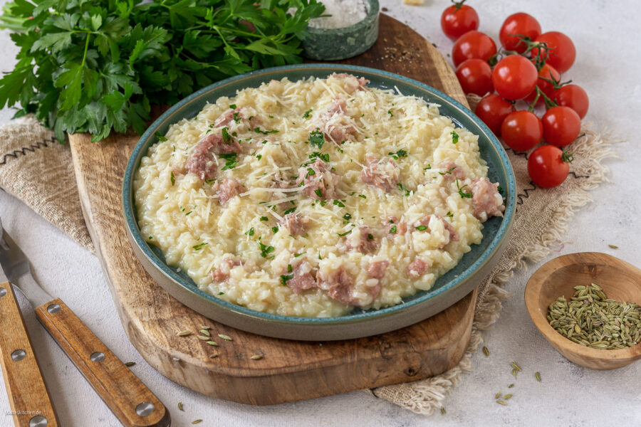 Risotto mit Salsiccia