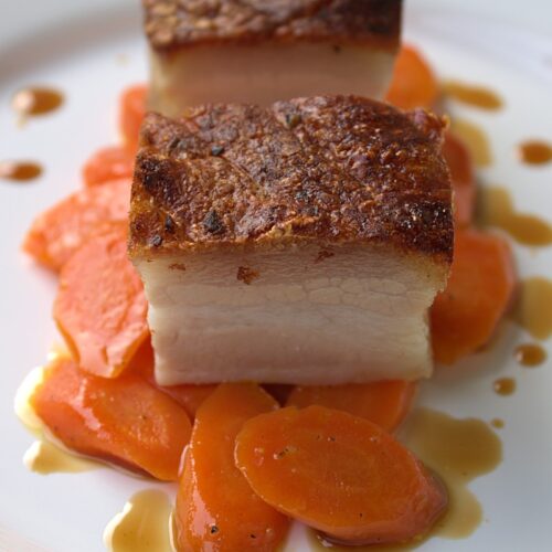 Schweinebauch mit Kruste