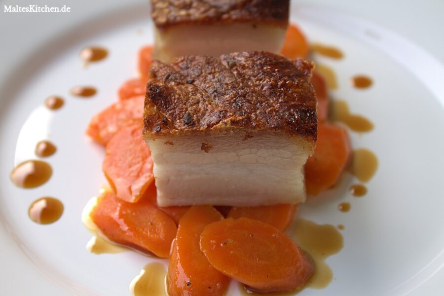 Schweinebauch mit Kruste