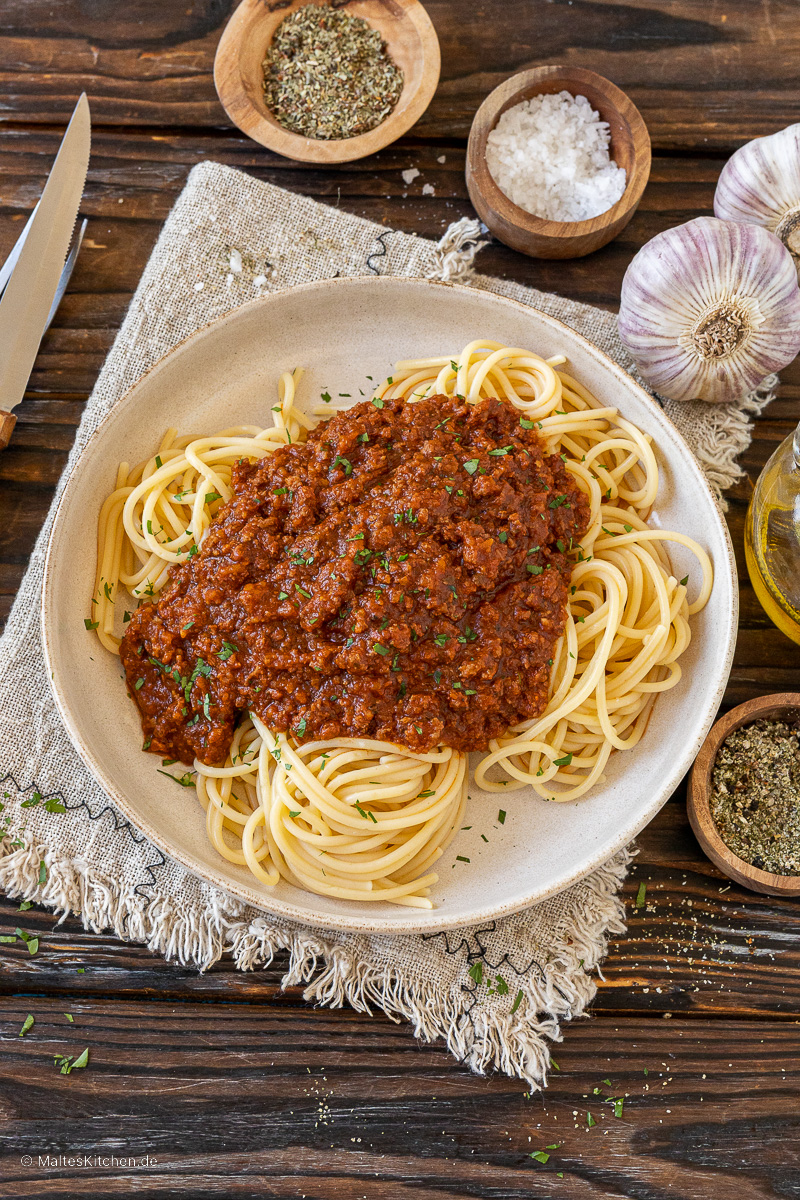 Leckere Spaghetti Bolognese
