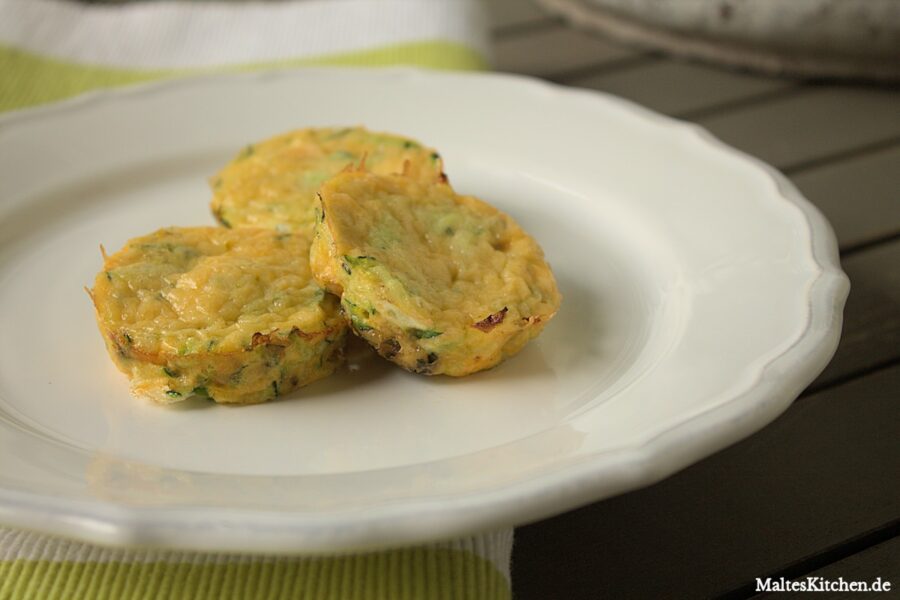 Rezept für Zucchini und Eier zum Frühstück