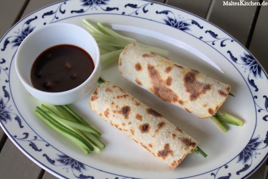 Rezept für Mandarin-Pfannkuchen mit Peking Ente