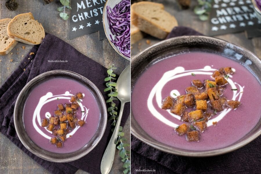 Rezept Rotkohlsuppe nach Steffen Henssler