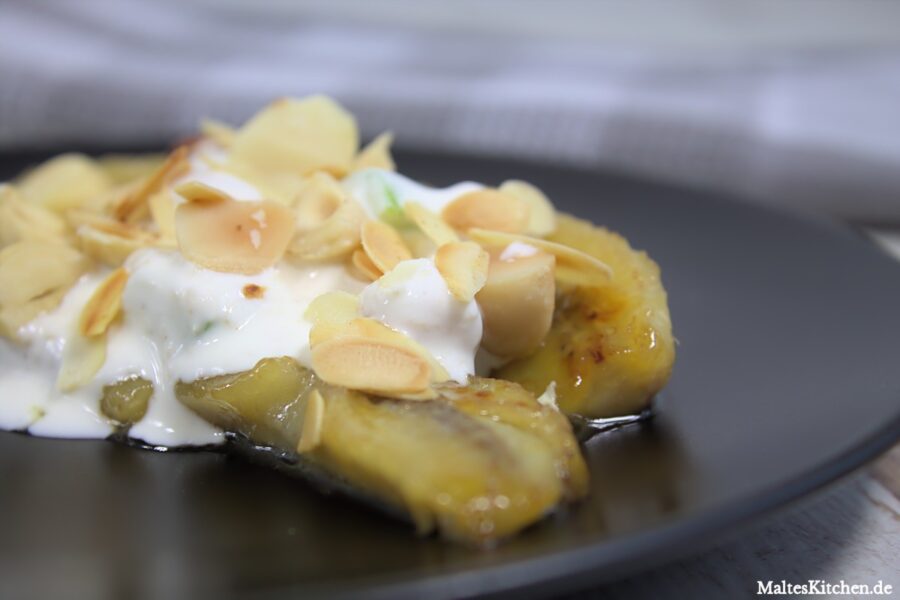 Rezept für ein Bananen-Split-Müsli