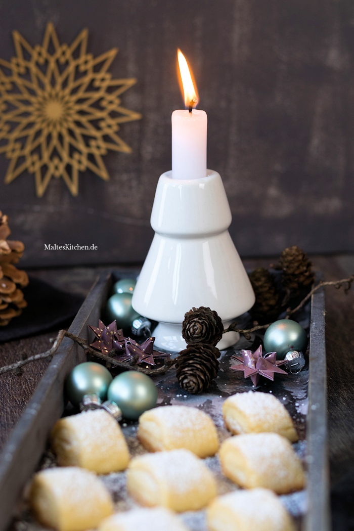 Marzipankissen zu Weihnachten