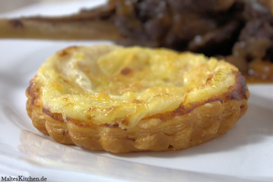 Rezept für eine Birnen-Zwiebel-Tarte