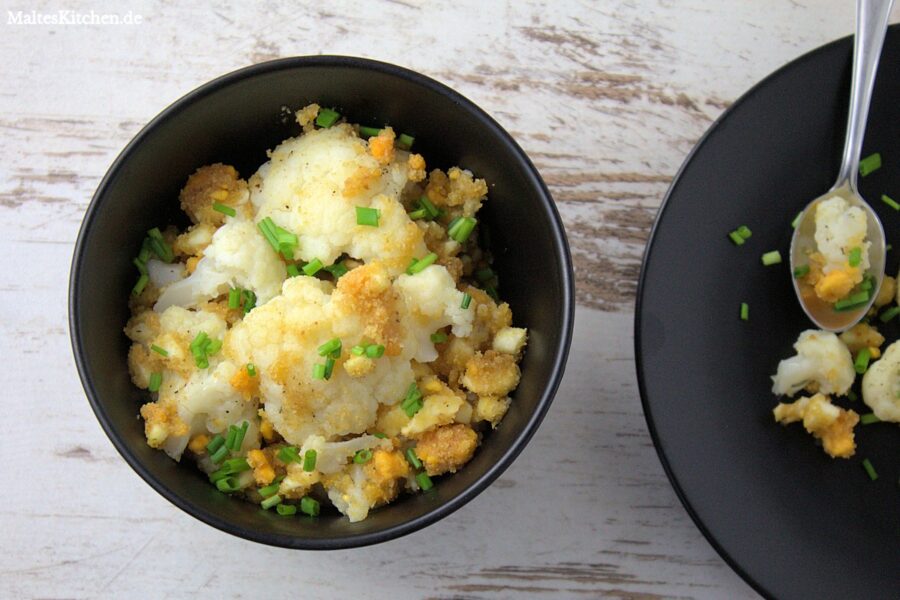 Blumenkohl polnisch nach einem Rezept von Christian Rach