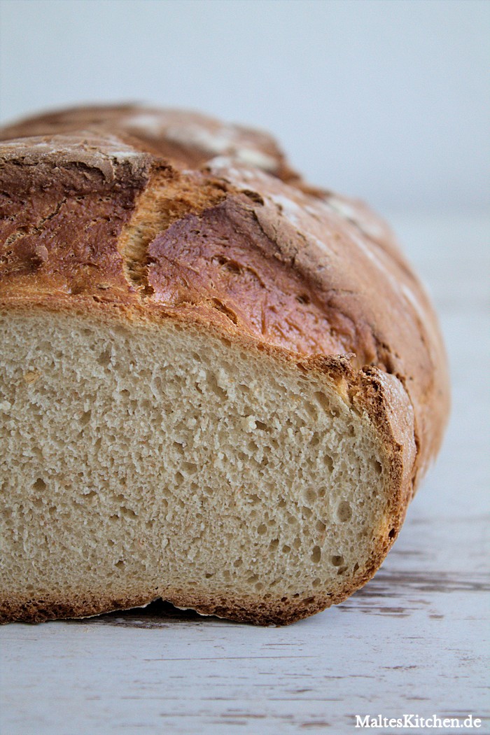 Auch im Anschnitt sah das Buttermilchbrot echt lecker aus :)