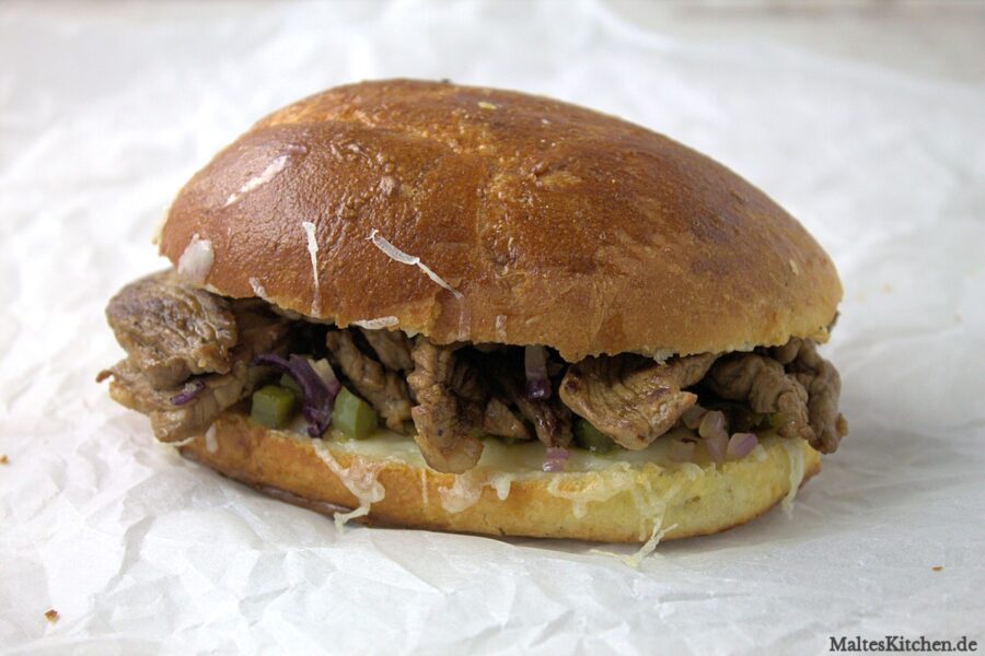 Rezept Philly Cheesesteak von Stevan Paul