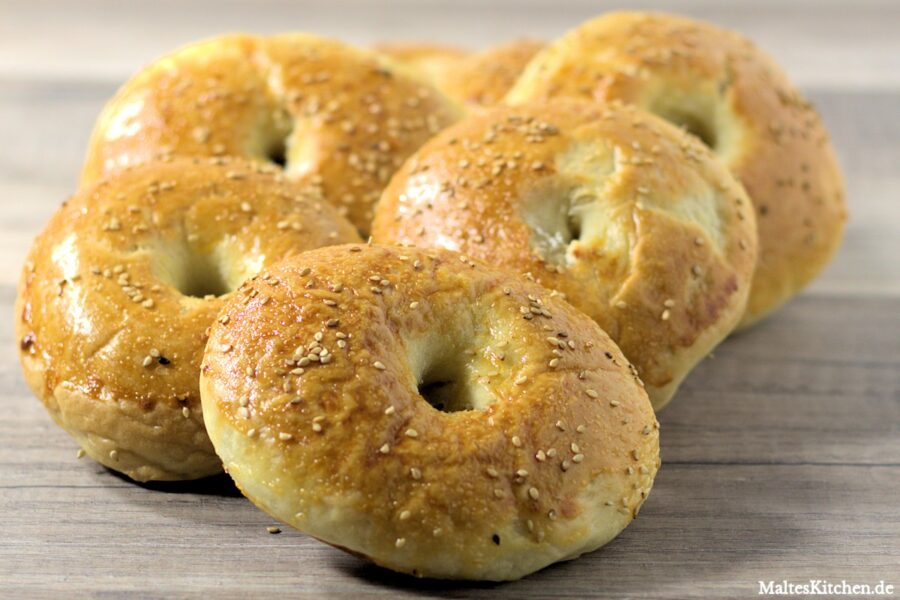 Rezept Bagel, selbstgemachte Bagels nach Stevan Paul