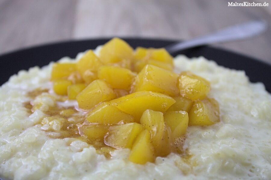 Rezept Kardamom-Milchreis mit Mango