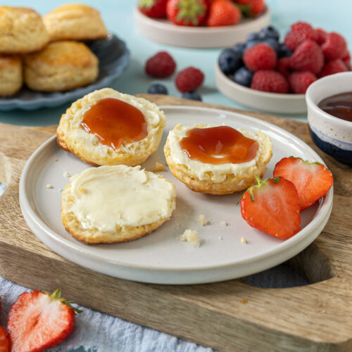 Scones backen