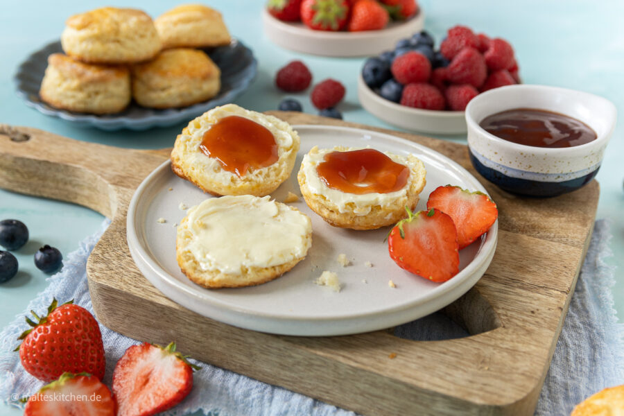 Scones backen