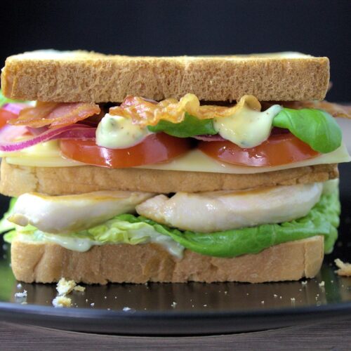 Rezept für ein leckeres Clubsandwich French Style nach Stevan Paul
