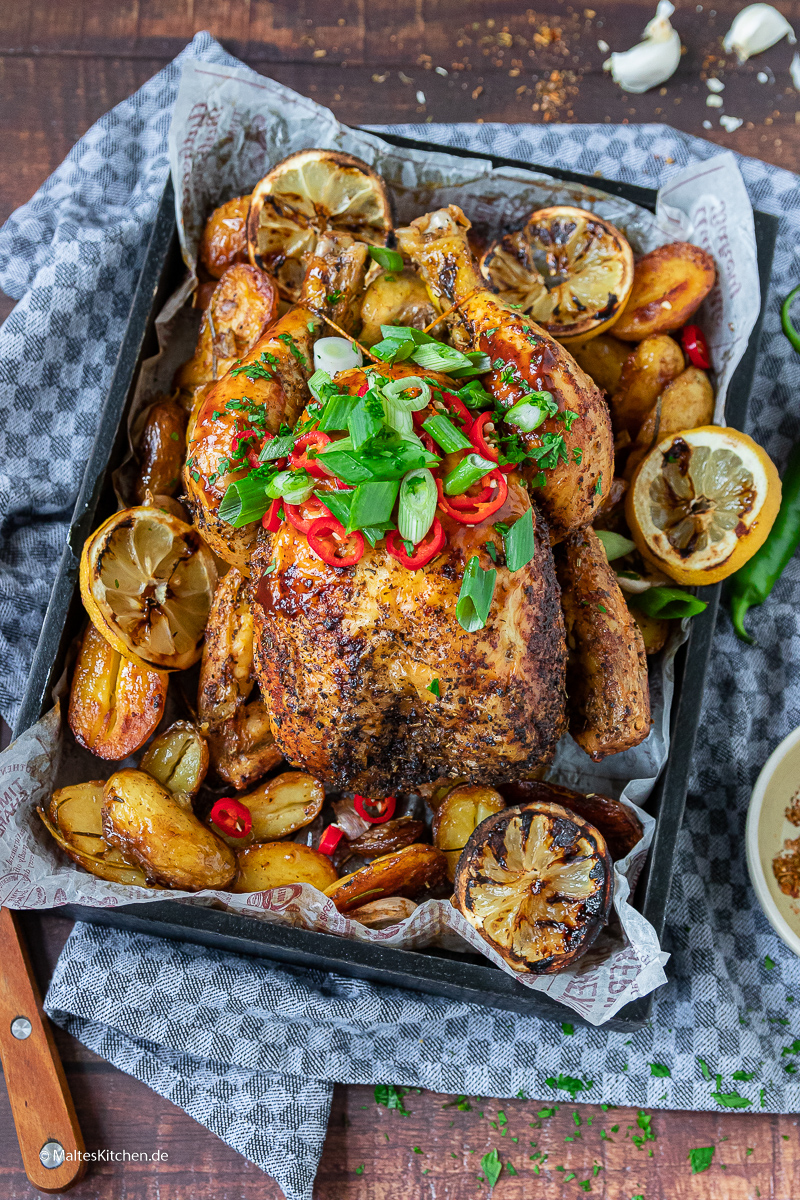 Bierdosenhähnchen nach Jamie Oliver