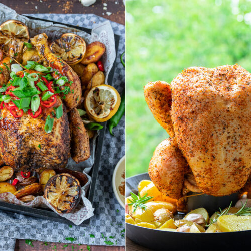 Rezept für das Bierdosenhähnchen von Jamie Oliver