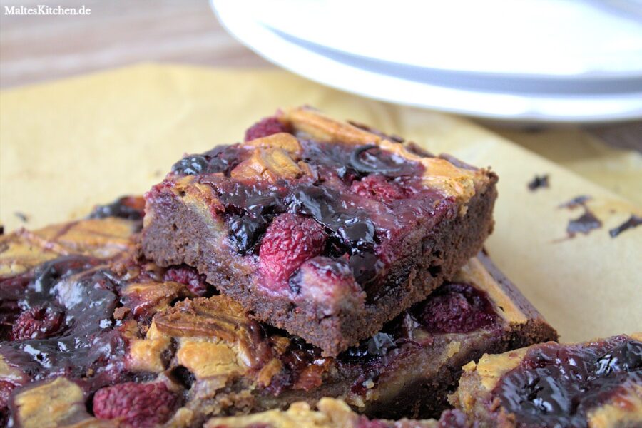 Rezept für Erdnussbutter-Brownies nach Jamie Oliver