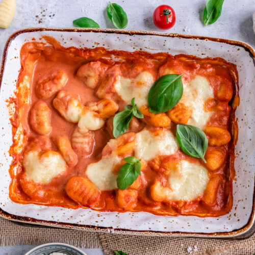 Rezept für Gnocchi mit Tomaten-Mascarpone-Sauce
