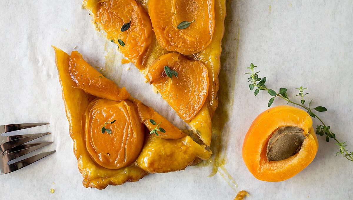 Rezept für ein Aprikosen-Tarte