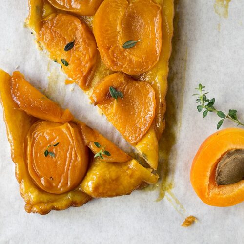 Rezept für ein Aprikosen-Tarte