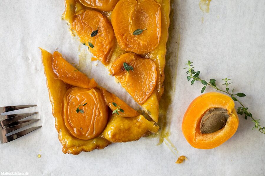 Rezept für ein Aprikosen-Tarte