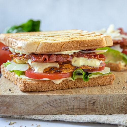 Rezept Caesar Sandwich mit Hähnchen und Bacon