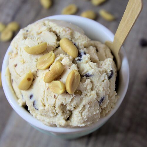 Rezept für ein Peanutbutter-Chocolate-Chip Eis