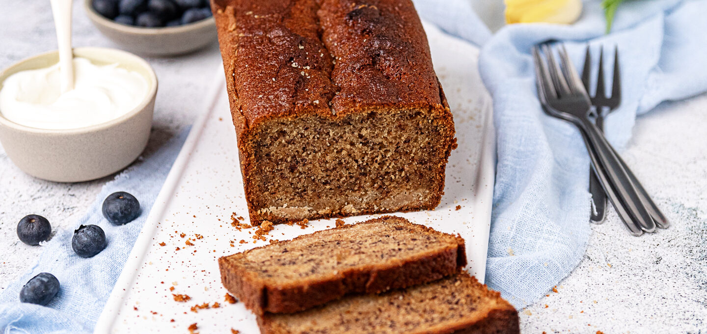 Rezept saftiges Bananenbrot mit Zimtstreusel