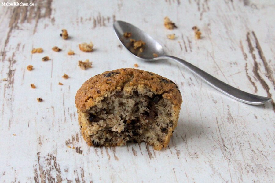 Rezept für Muffins mit Haselnüssen und Schokolade