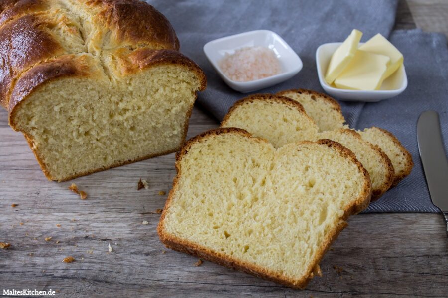 Rezept für ein fluffiges Brioche Nanterre