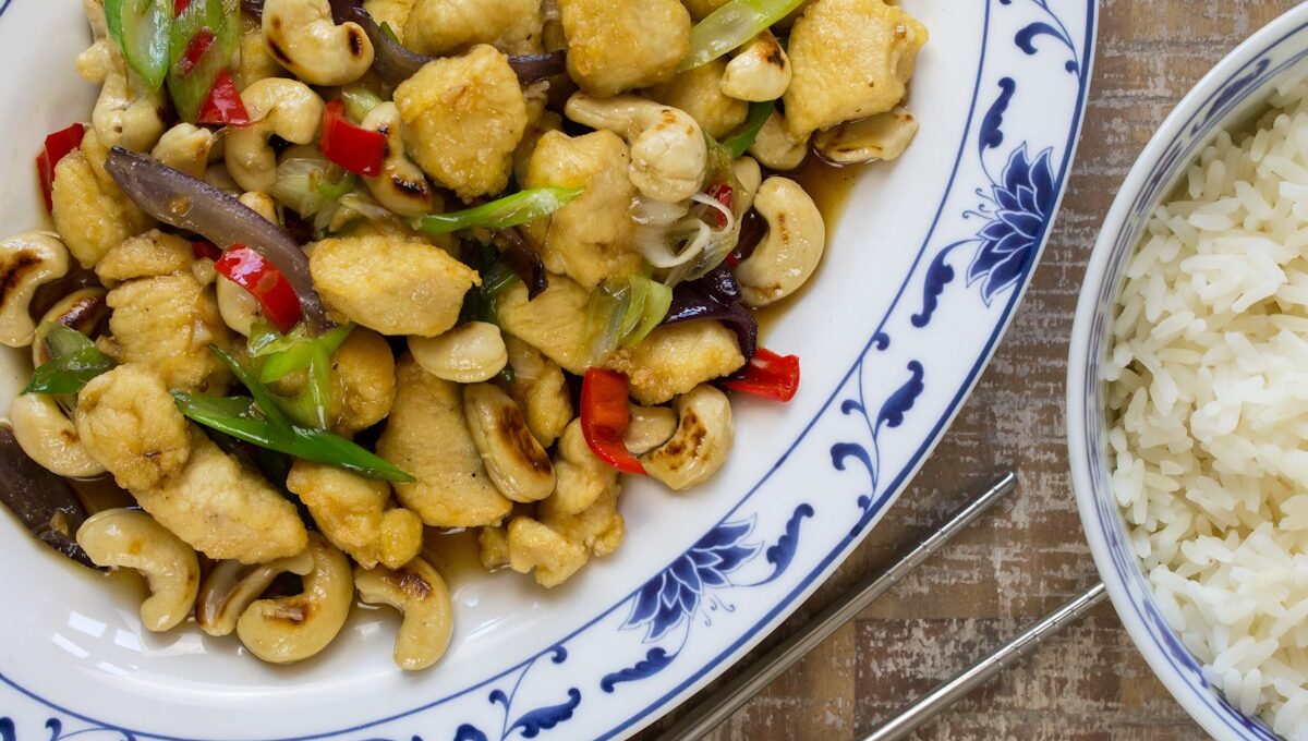 Rezept für Gai Pad Med Mamuang