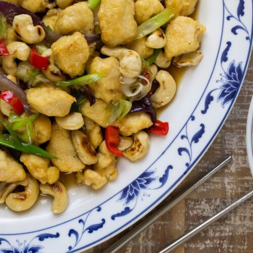 Rezept für Gai Pad Med Mamuang