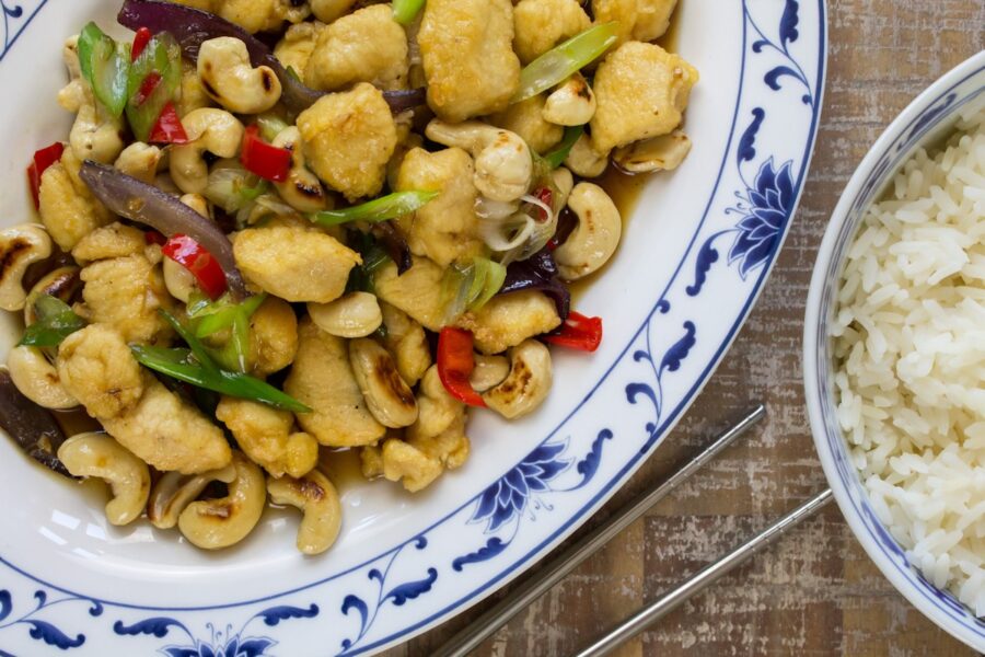 Rezept für Gai Pad Med Mamuang
