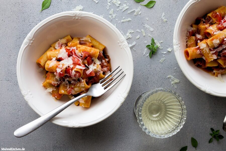 Rezept Rigatoni all'amatriciana