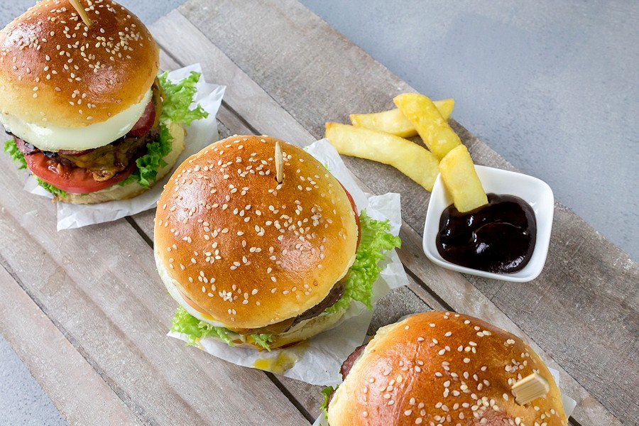 Superleckerer Kabanos Burger!