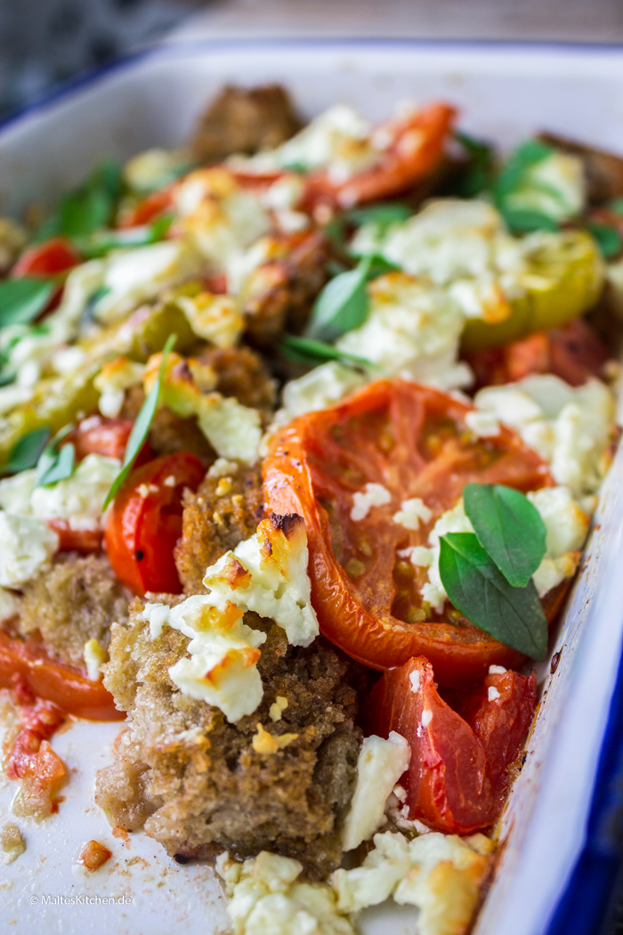 Auch optisch macht der Tomatensalat Spaß