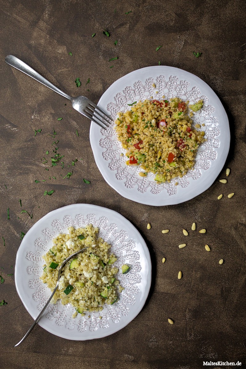 Leckeres Tabouleh als Beilage zum Grillen