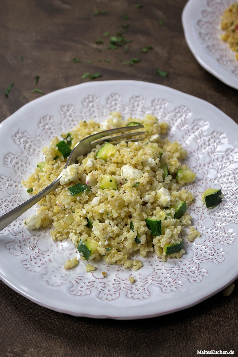 Tabouleh mit Zucchini