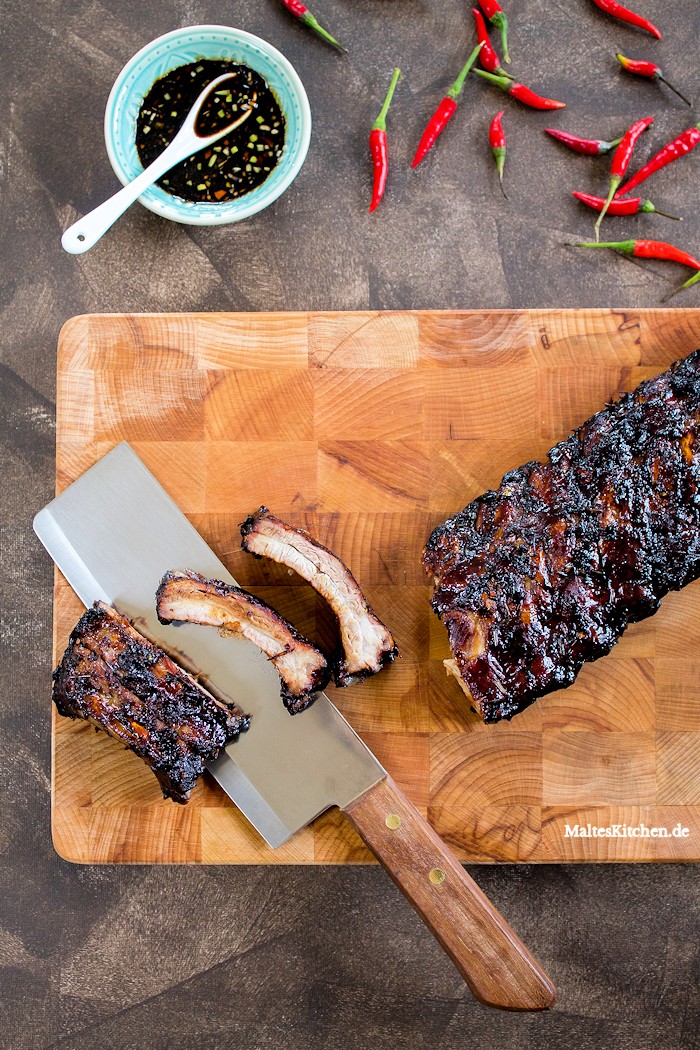 Leckere asiatische Spareribs