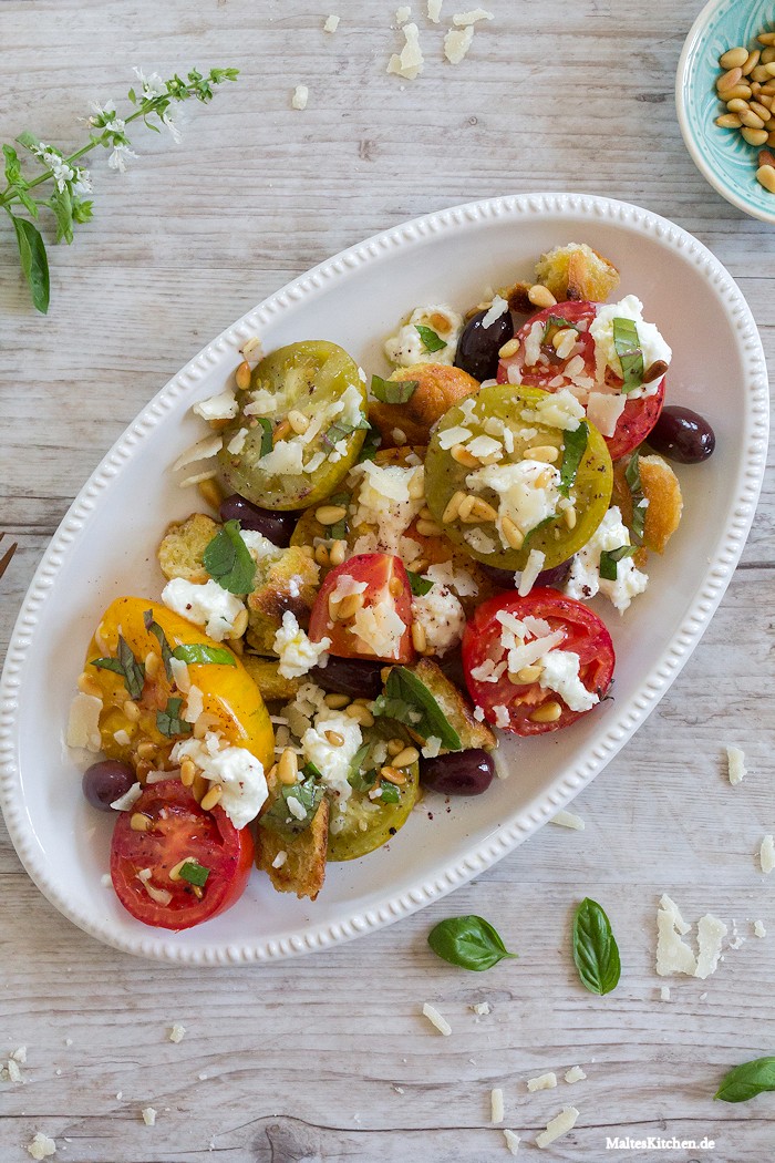 Ein toller Tomatensalat alsBeilage
