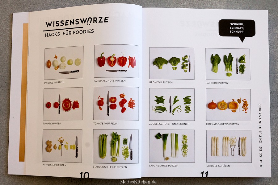 Schnitttechniken aus Das Prinzip Kochen