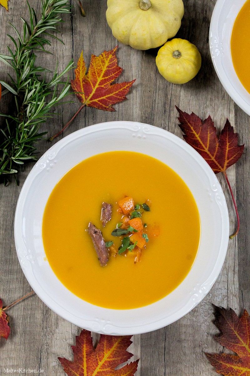 Butternut Kürbissuppe