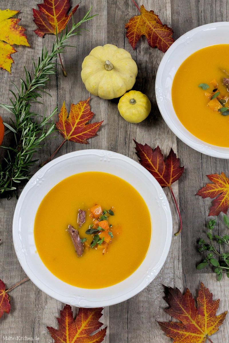 Herbstliche Kürbissuppe