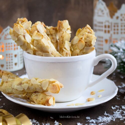 Rezept für Mandel-Stängli Weihnachtsplätzchen