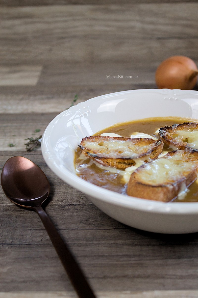 Rezept für eine leckere Zwiebelsuppe