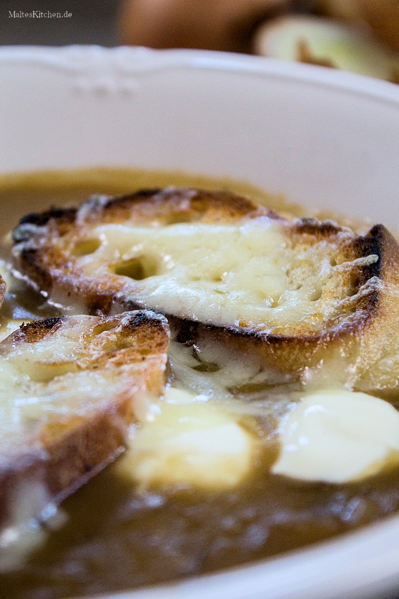 Zwiebelsuppe aus der Normandie