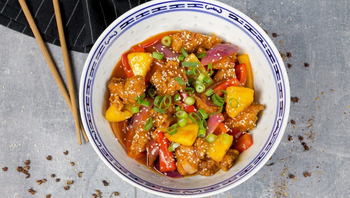 Rezept für Hähnchen süßsauer