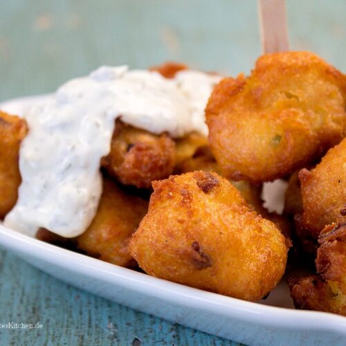 Rezept für Kartoffel-Speck-Krapfen
